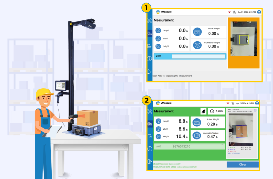 All Parcel Mode Barcode Scanner Trigger