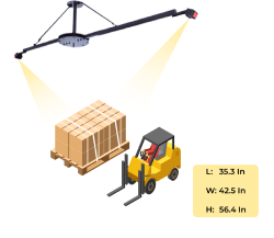 Pallet Shipping area