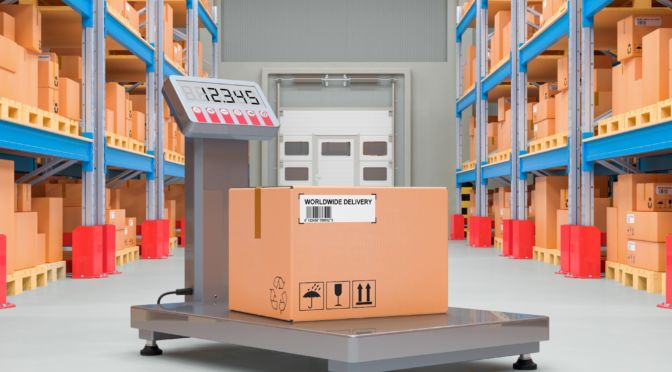 Automated-weighing-dimensioning